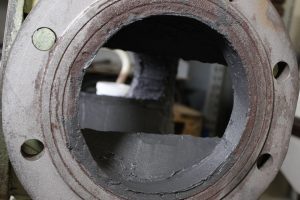 A flange